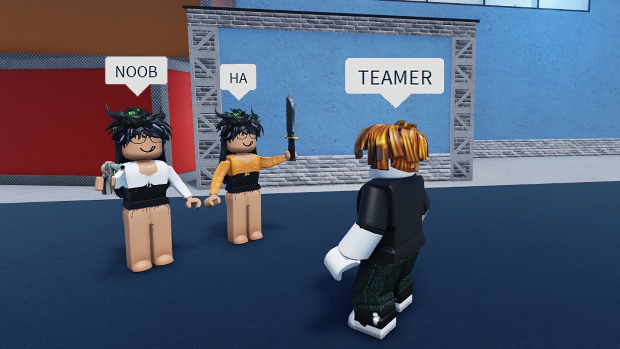 Oh No, Teamers (MM2)  Oh no, the murderer and sheriff are teaming