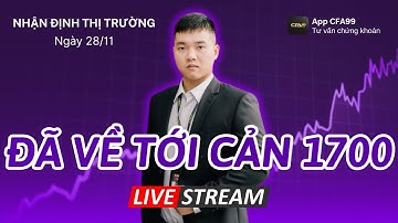 Nhận Định Thị Trường Chứng Khoán 28/11: Vnindex Khó Tăng Vượt Cản. Khả Năng Test Lại Về Bao Nhiêu?