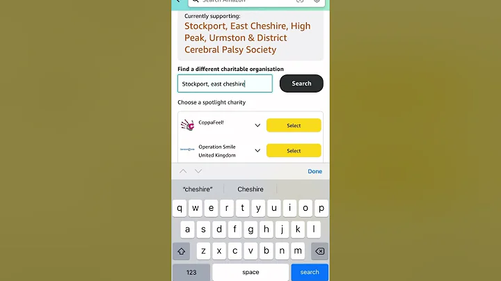 How to link your Amazon Smile account