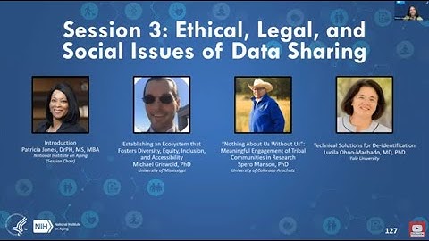 NIH AD/ADRD Platforms Workshop: FAIRness Within and Across Data Infrastructures | Session 3
