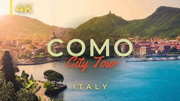 Tour of Magnificent Como Italy in 4K | Lake Como, Italy