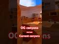 OG versus current canyons in gtag #gorillatag #gorillatagquest #electronicmusic #gtag #greengorilla