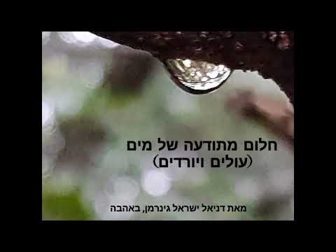 Open Zoomed Related Entry חלום מתודעה של מים (עולים ויורדים)