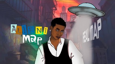 Map_ Alien (Audio visualizer )