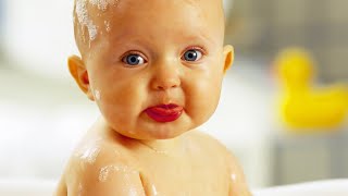 1001 Funny Reaction Babies When Play Water #2 by Lovers Baby 8,253 views 1 year ago 2 minutes, 27 seconds