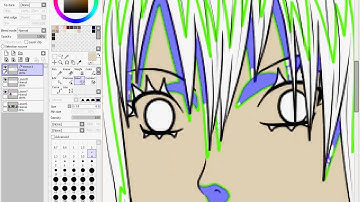 How to color in sai (easy way)