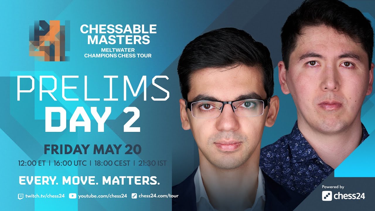 Chessable Masters 2: Pragg beats Magnus again