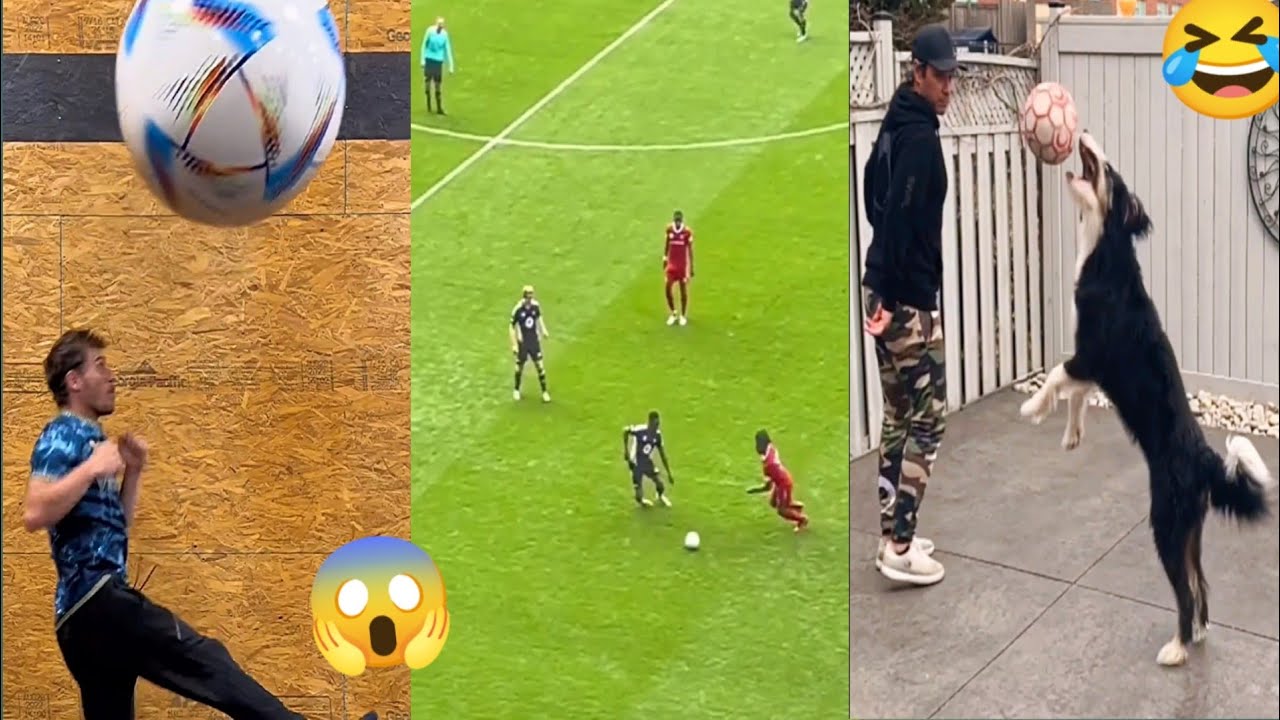 Funniest Football vines and reels Skills, goals and fails 10 (Try