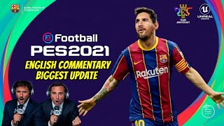 PES 2021 English Commentary Is HERE!! Biggest Update 2026