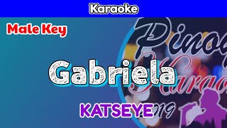 Gabriela by KATSEYE (Karaoke : Male Key)
