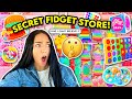 Fidget Shopping at RARE Fidget Store!! *Purse Pop Its and JUMBO Stress Balls*🌈