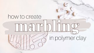Famous How to Create Marbled Polymer Clay Technique for Earrings; 2 Method Tutorial; Marbling for Beginners Wealth