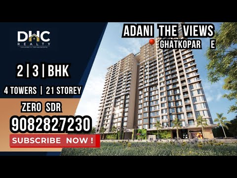 Adani The Views Ghatkopar East, Mumbai | 2 BHK | 2.5 BHK Sample Flat Tour | Nearing Possession |