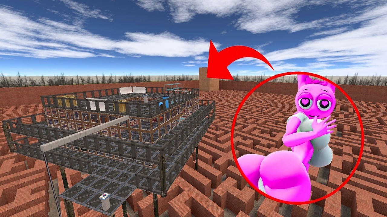 MISS PINKI SPRUNKI VS BIG TOWER VS SCP-096 Epic Battle in Garry’s Mod!??