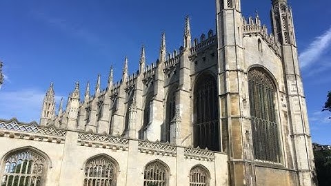 #HeritageOpenDays Exploring the Geological History of Cambridge Architecture - Open Cambridge 2020