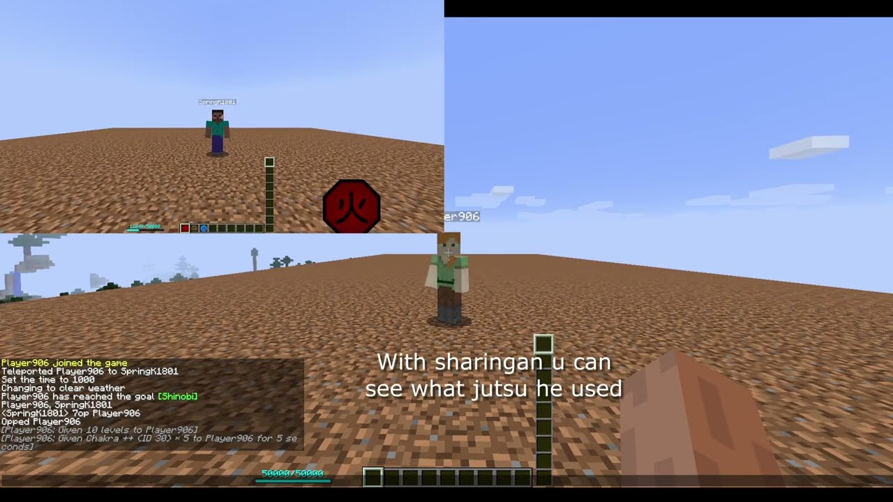 SHARINGAN COPY ABILITY | Addon Ahznb's Naruto Mod