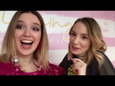 How did Adrianna Skon have fun on the set of the Cleo Kocham music video?