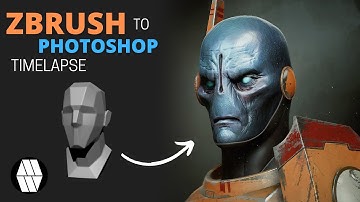 ZBrush to Photoshop Timelapse - 