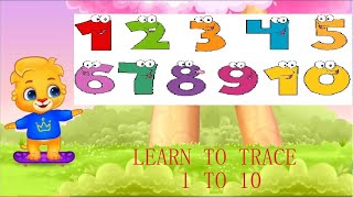 LEARN TO TRACE 1 TO 10 WITH EASY GAMES THANKS TO 123 NUMBER GAMES AND RV STUDIO.@KIDSGAMES ….2022. screenshot 2