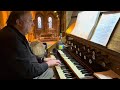 Orgue et organiste franois riot glise saintmaurice chinon