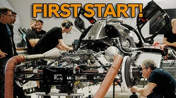 First Fire-Up of the GMR‑001 Hypercar 🔥