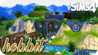 CASA HOBBIT CON HERRAMIENTAS DE TERRENO | Los Sims 4 Speed Build