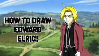 How to Draw Edward Elric from FMA! #fullmetalalchemist #FMA #art #timelapse #howto