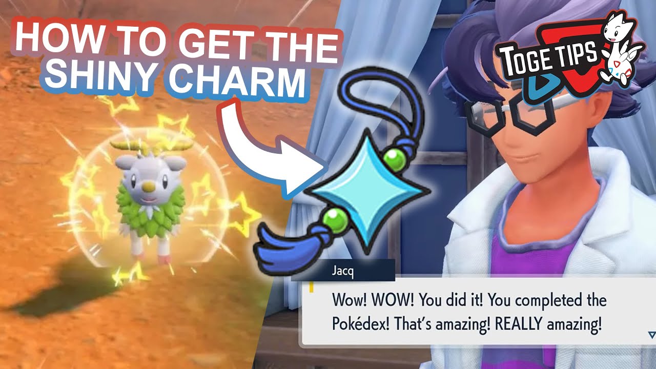 How To Get The Shiny Charm In Pokemon Scarlet & Violet