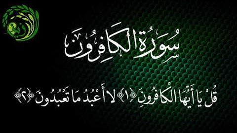 سورة الكافرون بصوت الشيخ خالد الجليل.. زين