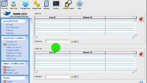 Tweet Adder Works Video Tutorial Part 1 - Getting Started