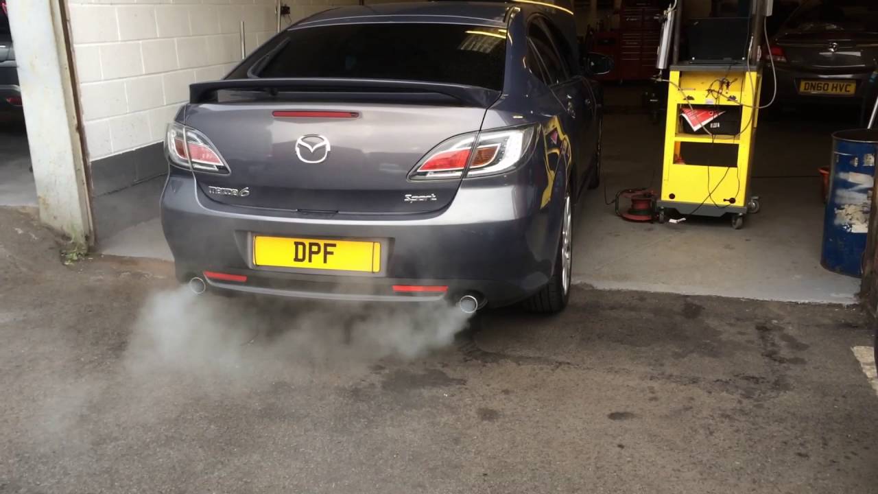Mazda 6 DPF regeneration after induction service at www