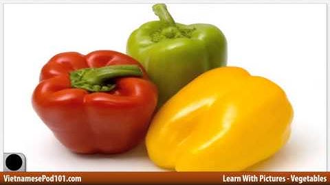 Learn Vietnamese with Pictures - Get Your Vegetables!