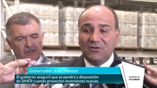 Manzur, “vamos a generar políticas activas de inversión” - Gobierno de Tucumán