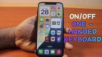 How to Turn On/Off One-handed Keyboard on iPhone