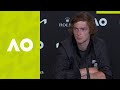Andrey Rublev: "He played his best level" press conference (QF) | Australian Open 2021