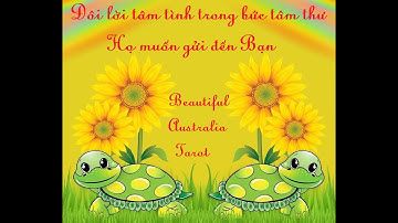 ĐÔI LỜI TÂM TÌNH TRONG BỨC TÂM THƯ HỌ MUỐN GỬI ĐẾN BẠN BEAUTIFUL AUSTRALIA TAROT