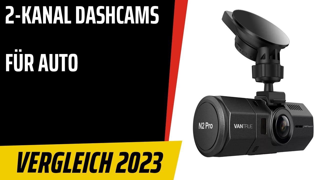 TOP–7. Die besten 2-Kanal Dashcams für Auto [Vorne, Hinten]. Test &  Vergleich 2023