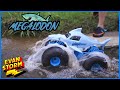 Monster Jam Monster Truck RC Rain Play DIY Duck Boat Race