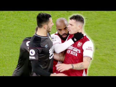 5 Crazy Granit Xhaka Red Card Moments