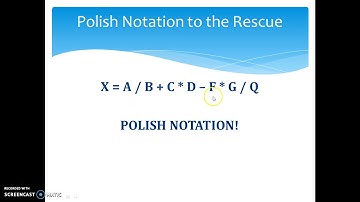 Introduction to Polish Notations