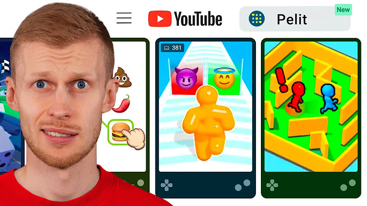 YouTube julkaisi pelejä ja ne on outoja...