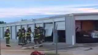San Angelo Fire Dept. Cuts Into Storage Unit