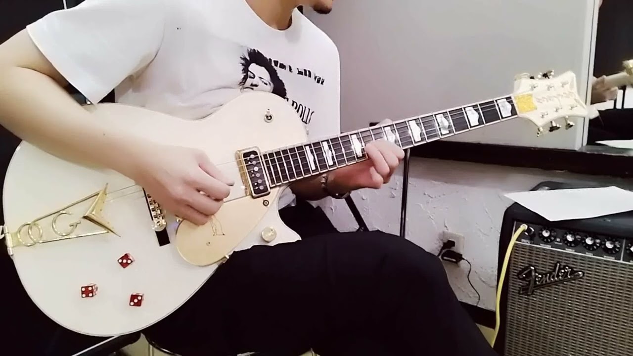 グレッチ ホワイト ペンギン ブライアン ストレイ Gretsch white penguin をロカビリー以外で弾いてみたらこうなる