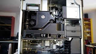 Monster PC: HP Z620 Workstation inside (Dual CPU)