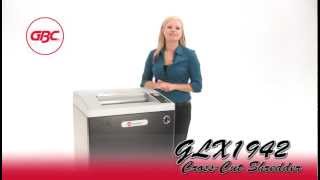 GBC ShredMaster GLX1942 Cross-Cut JamStopper Shredder