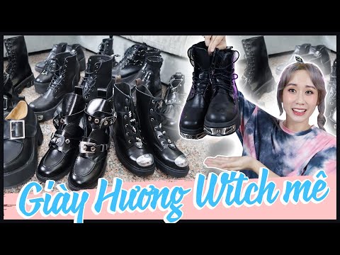 BST GIÀY MÀU ĐEN CỦA TỚ: 1 CHÚT CUTE - COOL | HƯƠNG WITCH