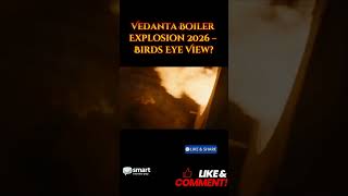 Vedanta Boiler Explosion 2026 – Birds Eye View? | Vedanta Boiler Explosion #fail #accident #shorts