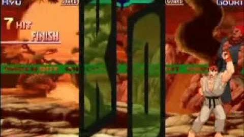 SFA3- Ryu v Akuma, Chun v Ken, Adon v Sakura  _8.4.2007(1/7)