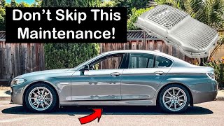 BMW ZF 8Speed Transmission Fluid Change DIY Drain and Fill PPE High Capacity Oil Pan Mod F10 528i