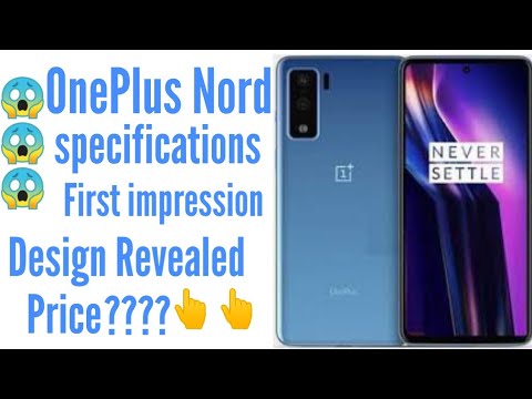 OnePlus Nord Design Revealed | First impression ...
